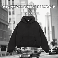 Chaquetas Personalizadas de Invierno con Capucha, Cierre de Cremallera, Tejido de Lana Teñida, Gruesas, Deportivas, de Manga Larga, 350gsm