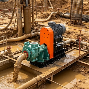 Pompa per trasferimento di liquami di bauxite Qizhuo, resistente all'abrasione, per la lavorazione mineraria e la movimentazione di liquami, elettrica o diesel, del produttore - Product Image 6