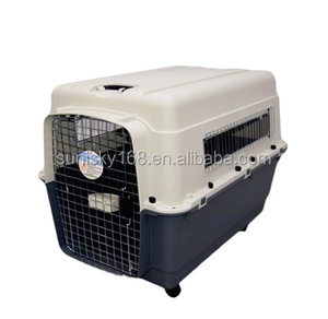 Tel örgü evcil hayvan kafesi, 120cm süper büyük plastik köpek taşıyıcı tekerlek ile ev için kullanılan evcil hayvan - Product Image 2