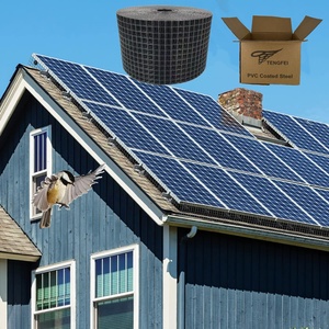 Malla de valla de panel solar de barrera antipaloma de 6 pulgadas y 100 pies - Product Image 3