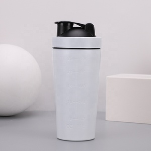 BPA Free 750ml Stainless Steel Shaker <strong>Bottle</strong> Single Wall Gym <strong>Blending</strong> Protein Shaker <strong>Bottle</strong> with Mixing Ball Custom Logo - Product Image 6