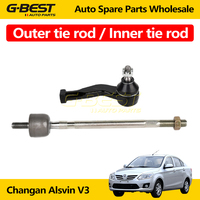 Kits de bras de suspension pour Changan Alsvin V3 : bras de suspension inférieur avant, barre de liaison de stabilisateur, silentbloc, rotule de direction intérieure et extérieure