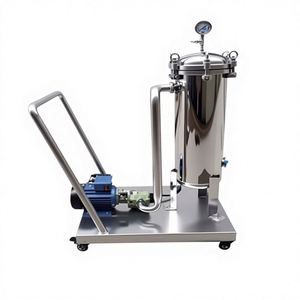 Filtres à sac en acier inoxydable 1 micron pour eau de source résidentielle, jus, alcool et vin - Product Image 1