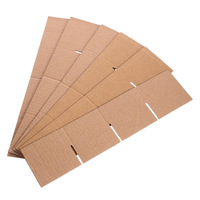 Boîte de papier ondulé design personnalisé Séparateur de compartiments à papier Insertion