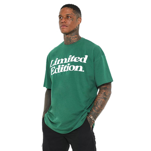 Camisetas de algodón para hombre con logotipo personalizado al por mayor, nueva moda, alta calidad, estilo vintage, camiseta extragrande para hombre - Product Image 1