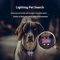 Localisateur d'animaux de compagnie étanche 4G, charge magnétique, anti-perte pour chien, traceur GPS/Beidou avec fonction de recherche par lumière et son