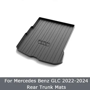 Tapis de coffre arrière en TPE pour Mercedes Benz 5 places 400e X254 C254 2022 2023 2024, tapis de rangement imperméable, protection du plancher des bagages anti-rayures - Product Image 5