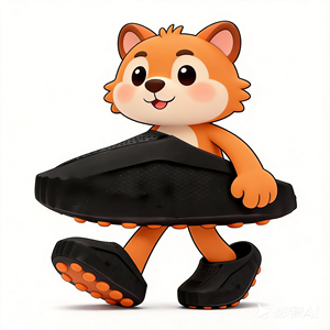 Chaussons à lacets Designer MIND 001 pour hommes et femmes - Printemps/Été, couleur cendre clair, cadre chromé rouge, massage extérieur, confort, antidérapants - Product Image 6