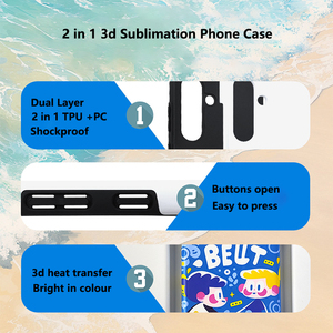 Máquina de transferencia de calor recubierta 2 en 1 Sublimación resistente Caja de teléfono en blanco Personalización 3D para Samsung <span class=keywords><strong>Galaxy</strong></span> S25 Ultra S25 Plus - Product Image 5