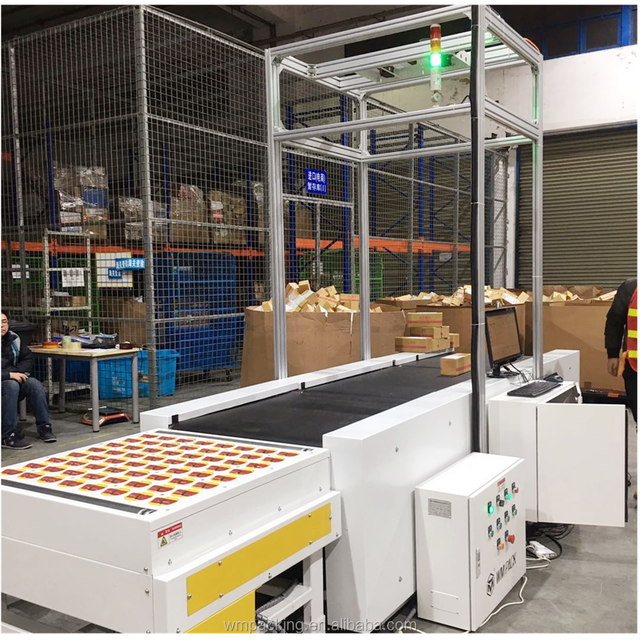Automatic Parcel Dimensioning Weighing Scanning Machine Dynamic DWS System 5000-8000 PPH CE Certified for E-commerce