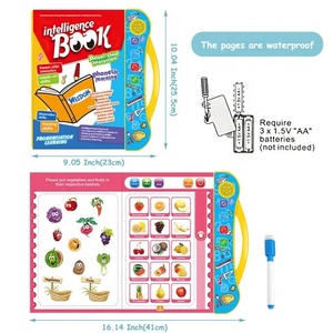 Libro Sonoro Educativo Elettronico per Bambini per l'Apprendimento di Lettere, <span class=keywords><strong>Parole</strong></span> e Forme in Inglese - Product Image 2