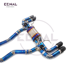 Sistema de Escape Deportivo Ecnal para BMW G30 G31 <span class=keywords><strong>M550i</strong></span> 4.4T 2017-2023, con Válvulas, de Aleación de Titanio Ligero de 1.2mm - Product Image 4