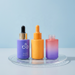 Flacon compte-gouttes cosmétique givré de haute qualité OEM personnalisé de 30 ml pour sérum - Product Image 6