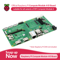 Carte IO officielle Raspberry Pi Compute Module 4, compatible avec toutes les variantes du Raspberry Pi Compute Module 4