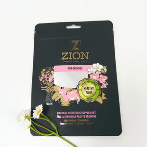 Pochette en plastique PE acide alcaline personnalisée à déchirure facile Pochette debout Sac à fermeture éclair pour engrais de fleur d'orchidée - Product Image 4