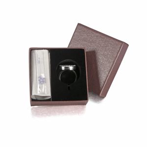 Beliebte wasserdichte 18 Karat vergoldete Edelstahl benutzer definierte Schmuck Strass Halskette Erste stapelbare Ringe <span class=keywords><strong>Foto</strong></span> für Frauen - Product Image 6