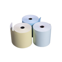 Papier continu autocopiant en gros pour ordinateur, rame A4 9,5x5,5, 6 plis, pour impression de bureau, rouleau de papier autocopiant NCR