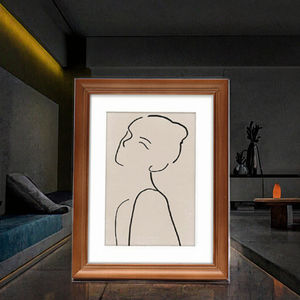 Marco de Fotos de Madera Maciza A4, Venta Caliente 2026, Impresión UV de 5-10 Pulgadas para Decoración de Paredes y Habitaciones - Product Image 3