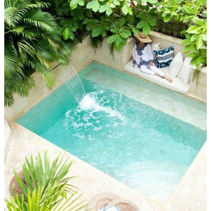 Acabado Decorativo de Superficie para Piscina con Espejo de Agua en Patio Interior, Revestimiento de Yeso Chukum de Lujo para Residencias Premium - Product Image 6