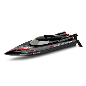 60 km/h jouet en plastique <span class=keywords><strong>de</strong></span> haute qualité Super haute vitesse <span class=keywords><strong>course</strong></span> Rc télécommande Brushless <span class=keywords><strong>bateau</strong></span> piscine jeux pour adultes qui flottent - Product Image 1