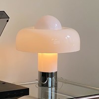 Lampe de table en verre orange moderne et simple PM, lampe de chevet nordique pour hôtel, lampe de bureau, lampe de lecture décorative de luxe pour salon et bureau
