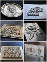 Machine CNC de gravure de plaque braille en laiton