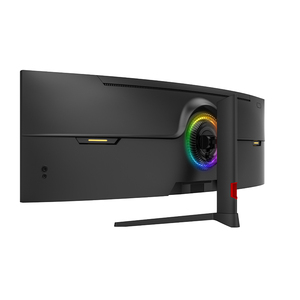 จอคอมพิวเตอร์โค้งไร้ขอบขนาด 49 นิ้ว รุ่นใหม่ 144Hz VA/TN/IPS LED สำหรับเล่นเกมส์ ใช้งานกับแล็ปท็อป พร้อมลำโพงในตัว - Product Image 1
