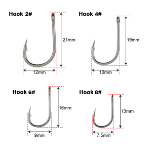 Hirisi Karpfenangel-Rigs, fertige Rigs mit Haken, kostenlose Boilie-Stopper, Karpfen-Endgerät-<span class=keywords><strong>Set</strong></span> - Product Image 3