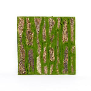 Mousse artificielle OEM Dll650 pour décoration extérieure : gazon synthétique, lichens, peaux d'arbres de pin, pour jardin et aménagements verts - Product Image 1