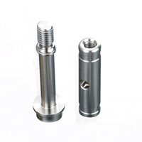 Eje de Mecanizado CNC de 5 Ejes, Personalizado, ISO 9001, OEM, Acero Inoxidable, Aluminio, Torneado CNC, Fresado, Electroerosión por Hilo, Taladrado