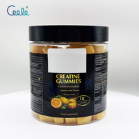Expédition rapide, produits finis préemballés, emballage multilingue, gommes de créatine, support OEM ODM pour le merchandising mondial