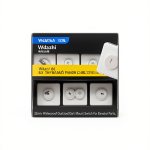 กล่องปุ่มกดแบบแผง Wdazhi 86 ขนาด 22 มม. กันน้ำ กันฝุ่น สวิตช์แบบติดตั้งในที่มืด สำหรับอะไหล่ลิฟต์ - Product Image 3