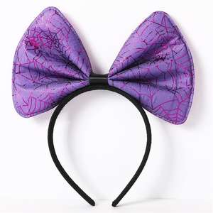 Diademas de Calabaza, Araña y Bruja para Disfraces de Halloween, Lazos y Aros para el Cabello para Niñas - Product Image 3