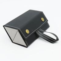 Organisateur de lunettes de soleil Boîte de rangement pour lunettes de soleil pliable avec logo personnalisé