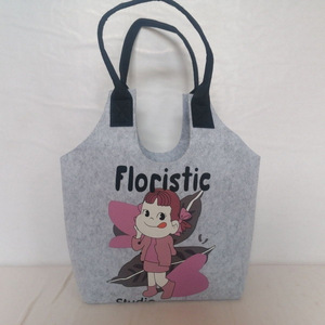 Nouveau Sac à Main Tendance pour Étudiant, Sac en Feutre Polyester Super Mignon Motif Lapin de Dessin Animé, Sac de Tutorat Anniversaire Pleine Lune 50 Pouces - Product Image 2