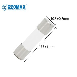 <span class=keywords><strong>Fusible</strong></span> céramique UL/CE/RoHS 10x38mm 15A <span class=keywords><strong>16A</strong></span> 20A 25A 30A 32A 250V-1000VDC/AC, haute capacité, à action rapide/à temporisation - Product Image 3