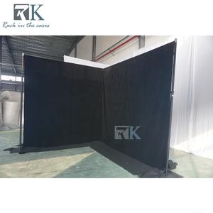 Performance Show or Trade Show Decor Pipe Kit with Blackout Drape and Adjustable Pipe - Product Image 1