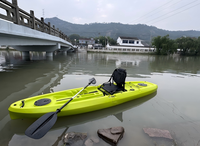 Kayak Rotomoulé Assemblé 2026, Bateau Plateforme Monoplace et Biplace Personnalisé OEM ODM pour la Pêche en Plein Air