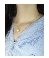 Collier caméra espion avec design personnalisé, pour importateurs mondiaux, structure robuste en chaîne de blé, cadeau unique pour Mère/Maman