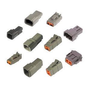DTM Series Deutsch Male&Female Auto Connector 2/3/4/6/8Pin Waterproof Wire Harness Electric <b>Terminal</b> Manufactory - Product Image 1