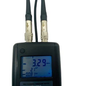 Capteur d'accéléromètre piézoélectrique à 3 axes HG6378, mesure de la déplacement, de la vitesse et de l'accélération, vibromètre numérique - Product Image 1