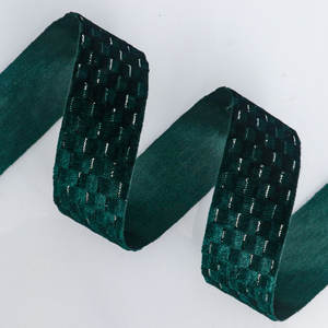 Fil d'argent velours damier tissé ruban bricolage <span class=keywords><strong>noeud</strong></span> <span class=keywords><strong>papillon</strong></span> cheveux accessoires <span class=keywords><strong>noeud</strong></span> <span class=keywords><strong>papillon</strong></span> chapeau haut de forme chaussure fleur peluches décoration - Product Image 6