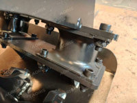 Moteur hydraulique à couple élevé S40/S45/S60, adaptateur de châssis, compacteur de plaques hydraulique pour excavatrices de 3 à 20 tonnes