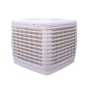 Cuerpo de plástico 18000cmh Ventilador axial Industrial Desert Air Cooler con repuestos gratuitos