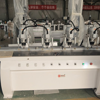 Machine à percer les charnières de porte de placard en bois, machine à percer les charnières verticales automatique