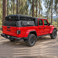Capot rigide tout-terrain 39 cm pour Jeep Gladiator JT, en alliage d'aluminium robuste, compatible RTT, 2019+