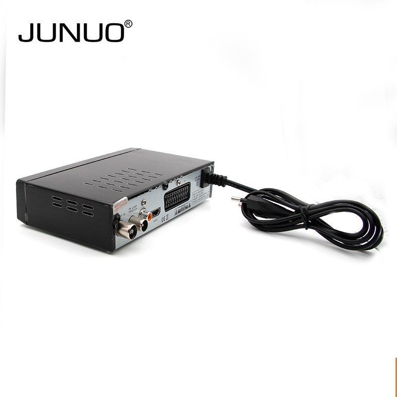 2017 JUNUO Décodeur Numérique Dvb-t2 Convertisseur de Télévision pour L'europe Afrique Du Sud