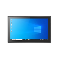 PC tout-en-un portable capacitif avec écran tactile intégré de 1 pouce, IP65, en acier inoxydable, pour contrôle de moniteur d'ordinateur Windows et tablette murale