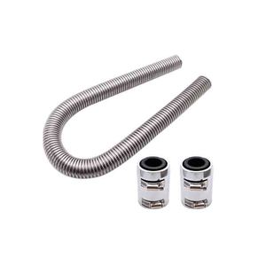 Ricambi Auto e accessori Kit per radiatore in acciaio inossidabile flessibile da 36 "<span class=keywords><strong>cromato</strong></span> con cover Kit carrozzeria - Product Image 4