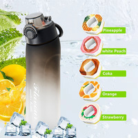 Nouvelle bouteille d'eau de 720 ml sans BPA en Tritan, avec parfum de fruits, pour boisson aromatisée, avec saveur de cola, bouteille d'eau avec parfum d'air